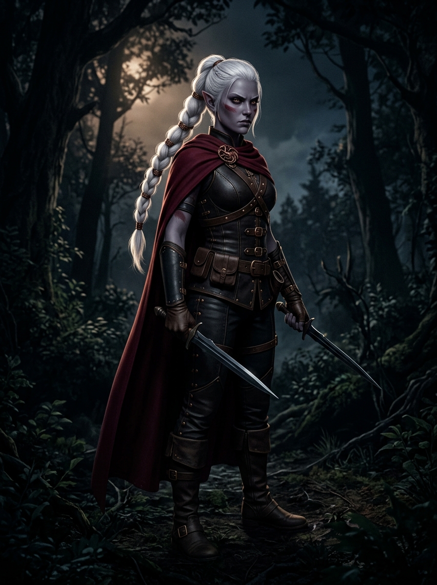 Drakkenhold Dark Elf class art