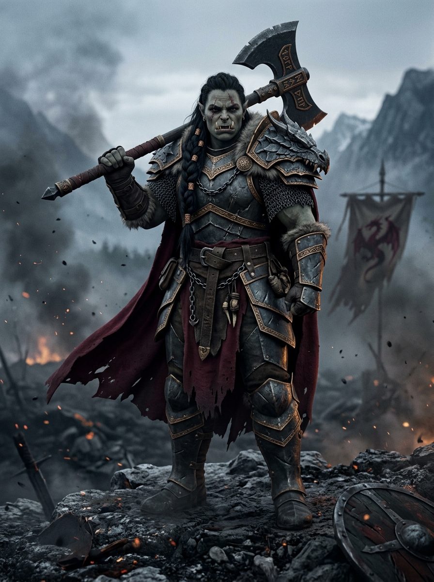 Drakkenhold Warlord class art